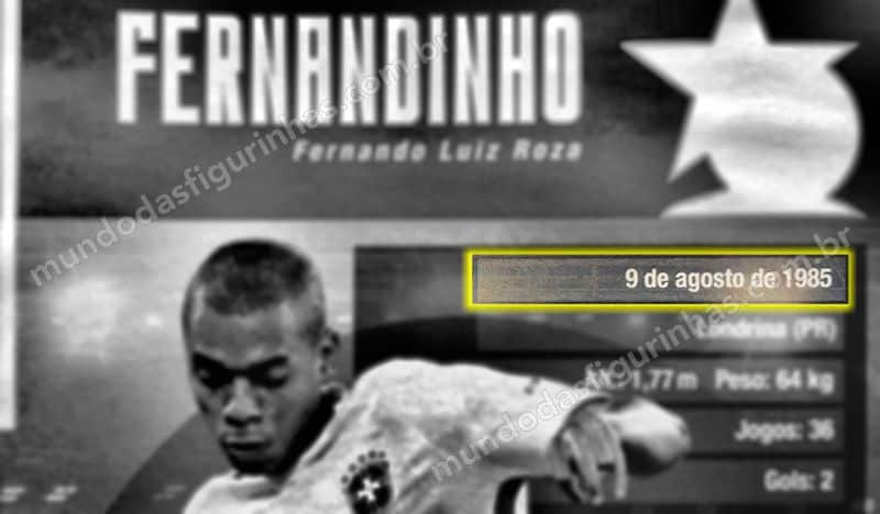 A data de nascimento do Fernandinho no álbum está errada.