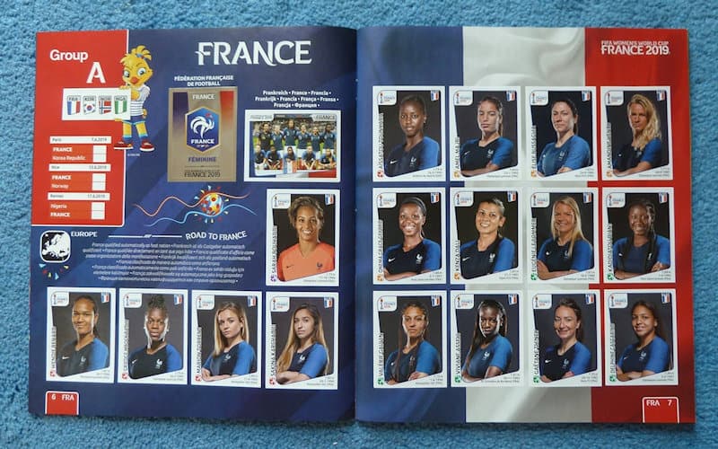 Figura 29 – Páginas 6 e 7, a seleção anfitriã: França