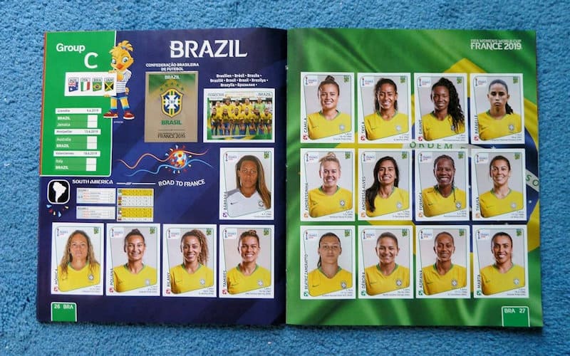 Figura 40 – Páginas 26 e 27, a nossa seleção brasileira