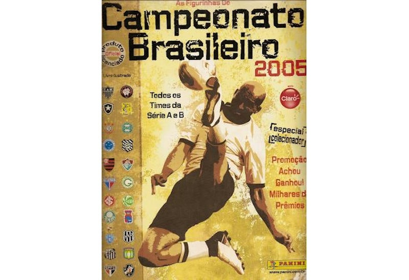Capa do álbum do Campeonato Brasileiro 2005