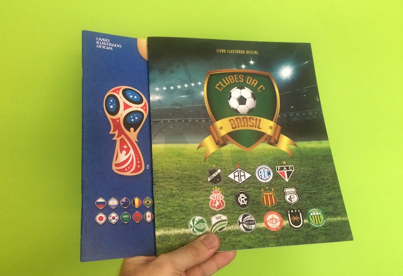 O álbum da Série C e o álbum da Copa 2018