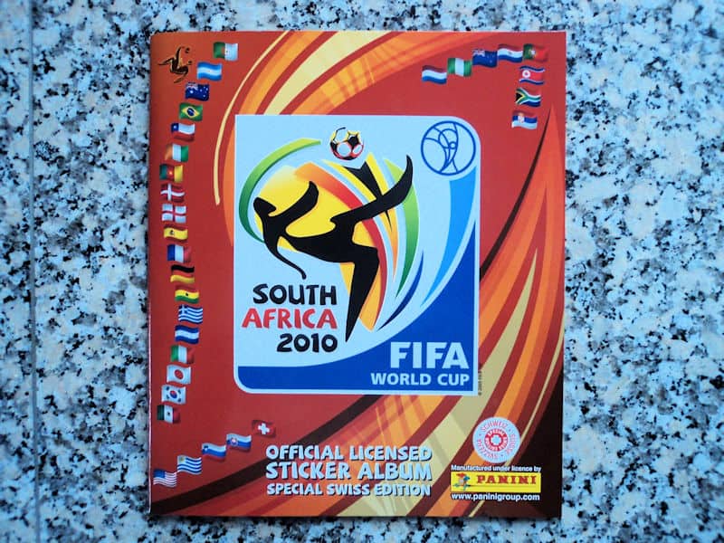 Capa do álbum Special Swiss Edition da Copa 2010