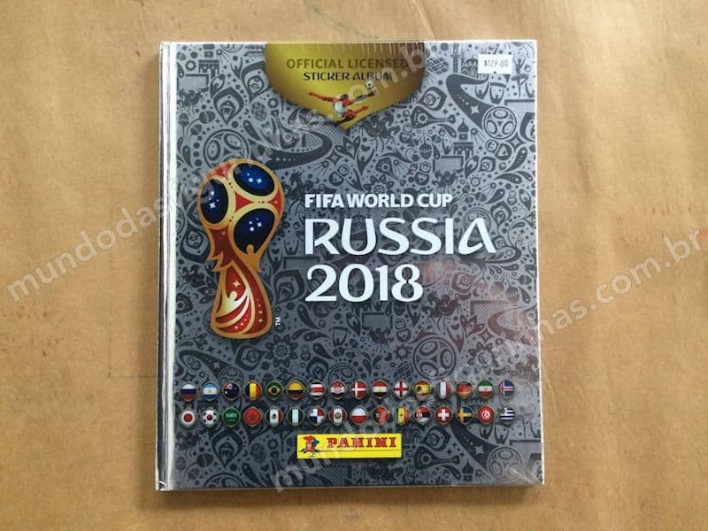 Álbum de Figurinhas Capa Dura Prata Copa do Mundo Feminina 2023