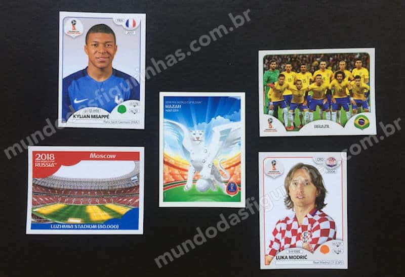 ENCONTREI A FIGURINHA DO KYLIAN MBAPPÉ DA FRANÇA - COPA DO CATAR 2022 