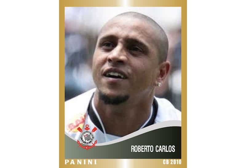 Como seria uma figurinha do Roberto Carlos, no álbum do CB 2010. 
