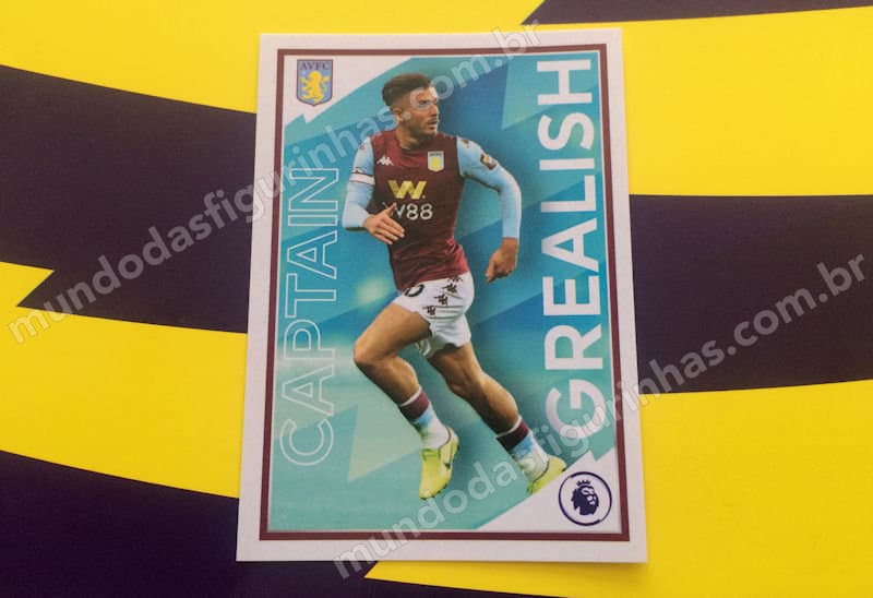 Curiosidades da Premier League - Figurinha nº 106, o capitão do Aston Villa.